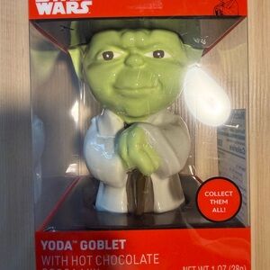 Star Wars Green and White Yoda Mug